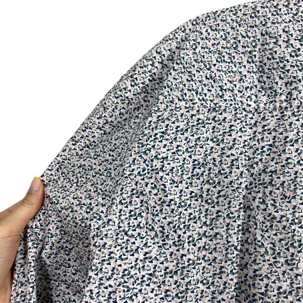 Calvin Klein Mens XL Casual Button Down Shirt Long Sleeve Printed - Picture 7 of 10
